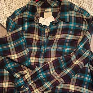 AE 2XL women’s long sleeve flannel